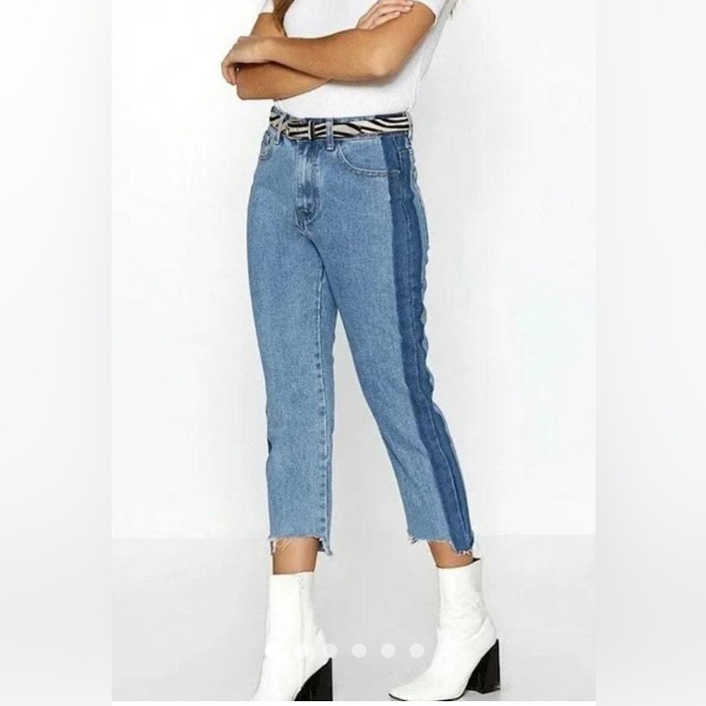 Momokrom Dolls Kill Women's Blue Jeans